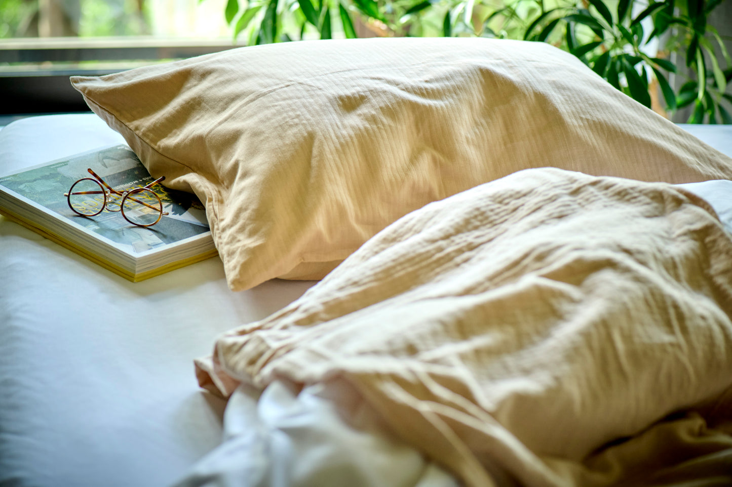 二重ガーゼのピローケース