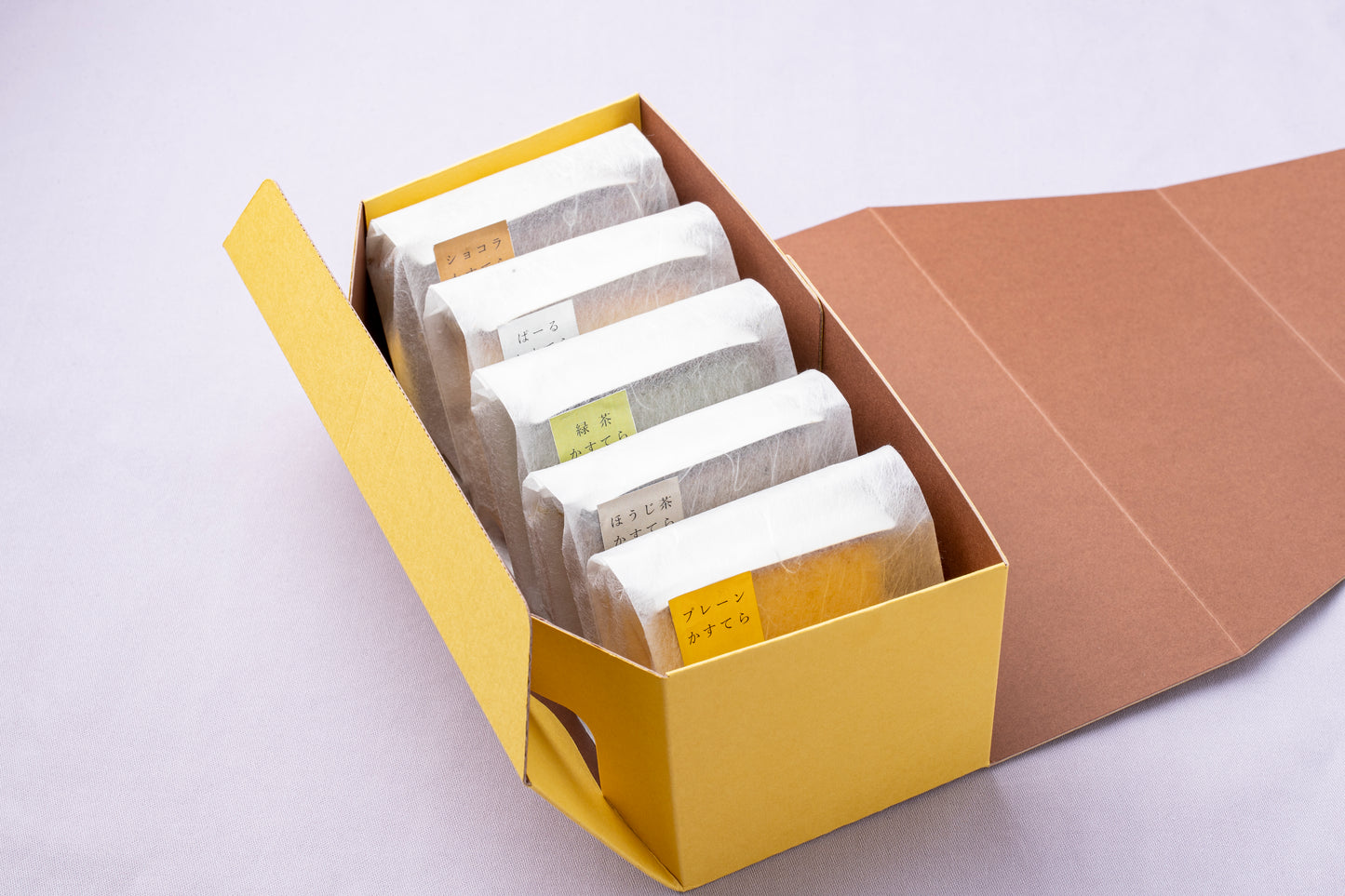 5種のカステラ 5個セット