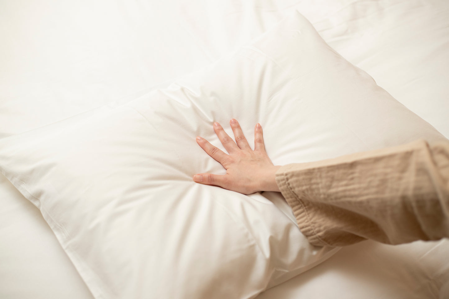 眠りを考えたピロー  ソフトタイプ&ピローケースセット