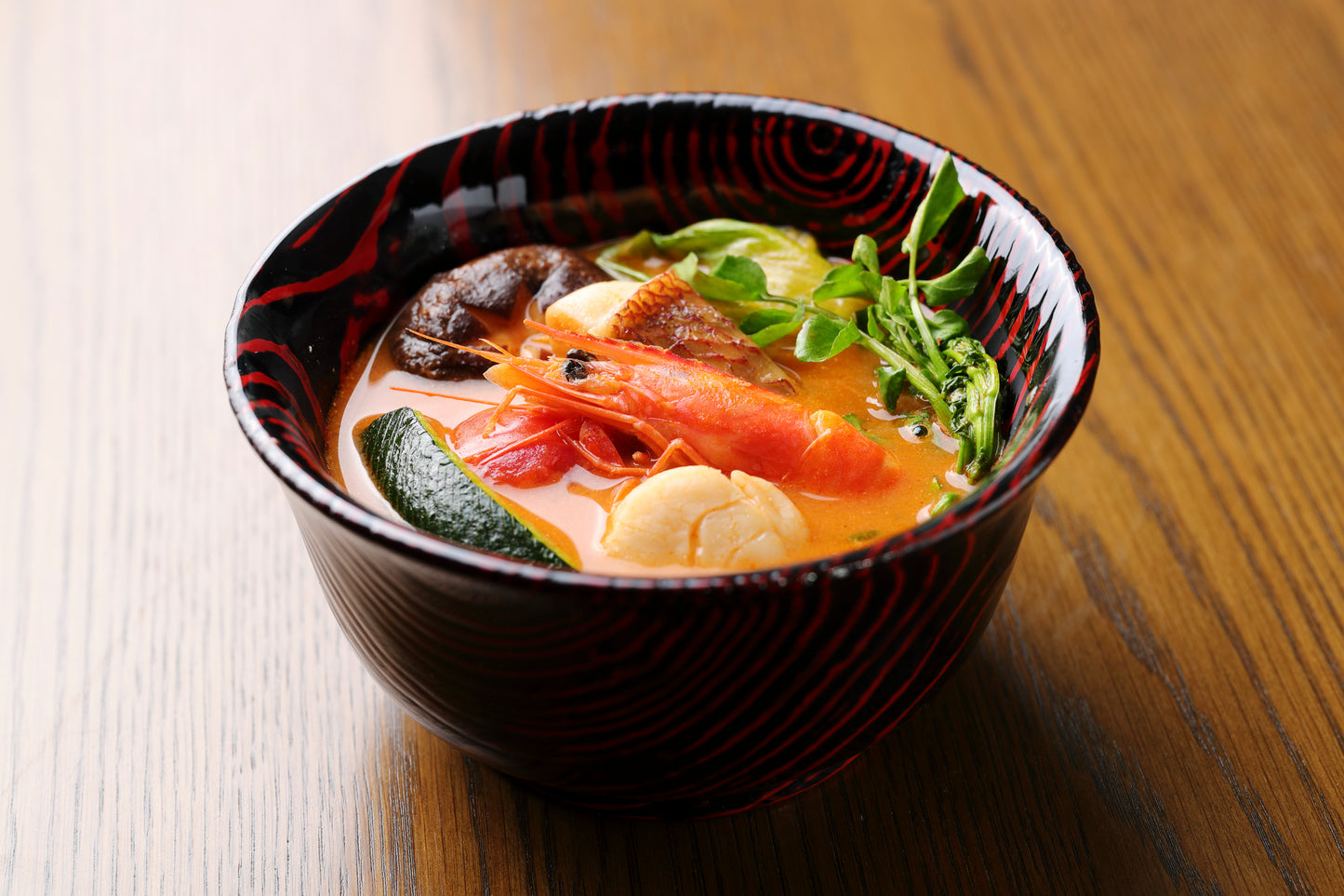 ふふ名物 海香鍋(かいこうなべ)スープと薬味セット(2~3人前)