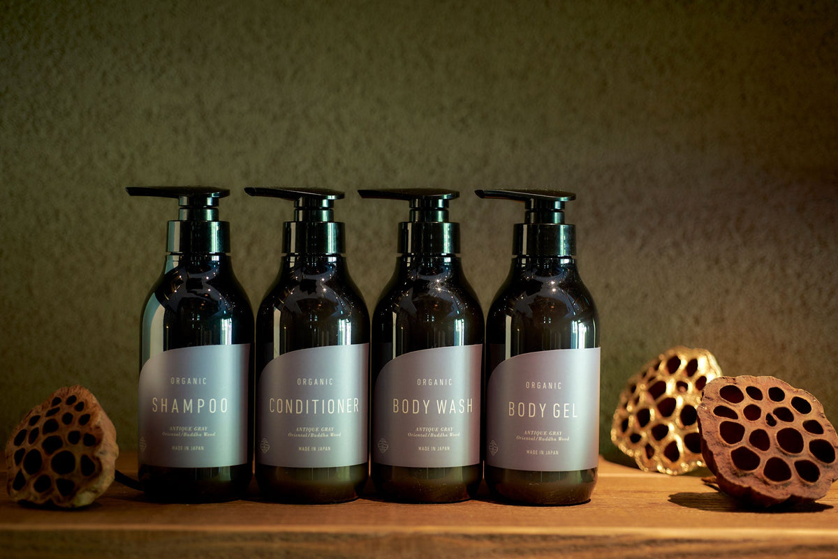 ANTIQUE GRAY BODY WASH＆ BODY GEL(墨の香り) – FUFU JAPAN SELECTION