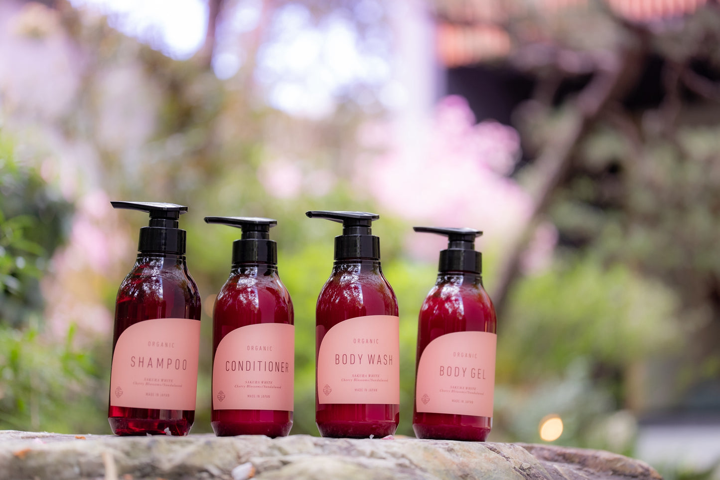 SAKURA WHITE (桜と白檀の香り)4点セット