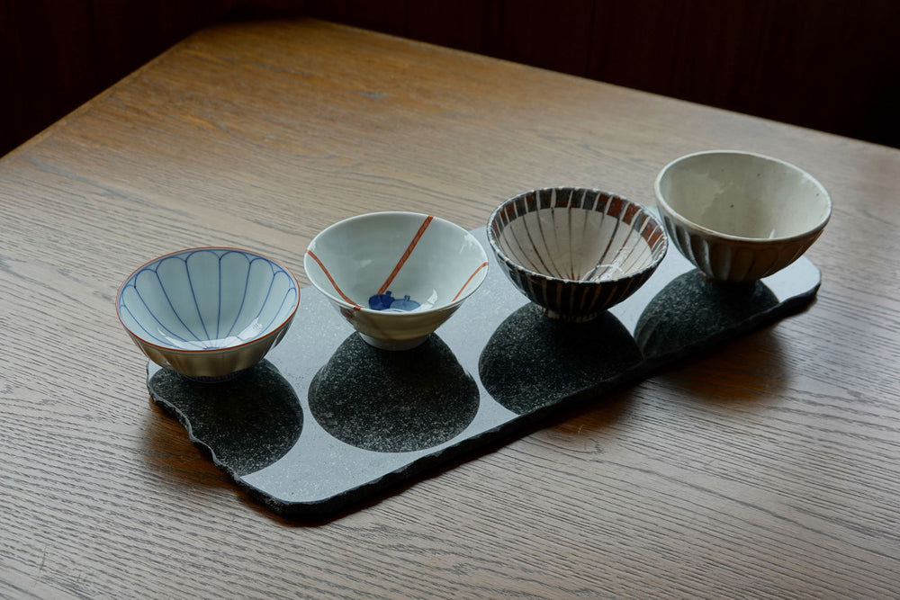 渕錆菊割櫛目高台飯碗 – FUFU JAPAN SELECTION